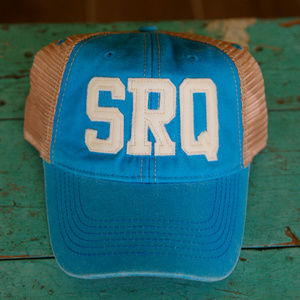 Sarasota Siesta Key SRQ Hat Beach Snapback